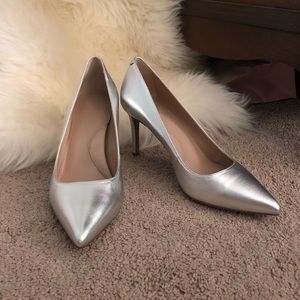 Banana Republic Madison Pump Metallic Silver